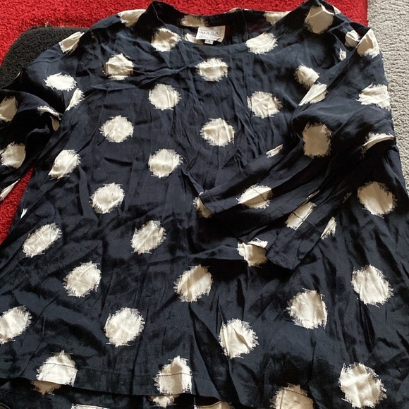 MASAI CLOTHING Kia Bold Spot Print Top viscous size L - Picture 3 of 4